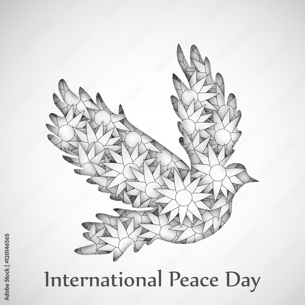 World Peace Day background World Peace Day background