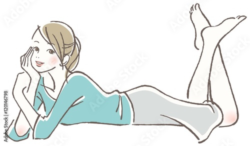 ポーズ　女性