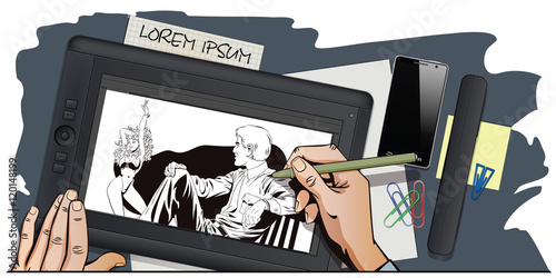 Man watching the dancing girl