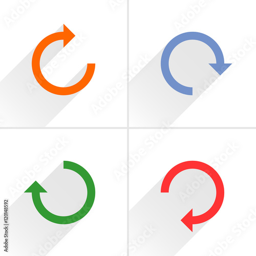 Arrow icon refresh, rotation, repeat, reload sign