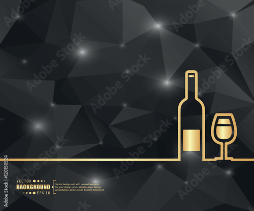 Abstract creative concept vector background. For web and mobile applications, illustration template design, business infographic, brochure, banner, presentation, poster, cover, booklet, document