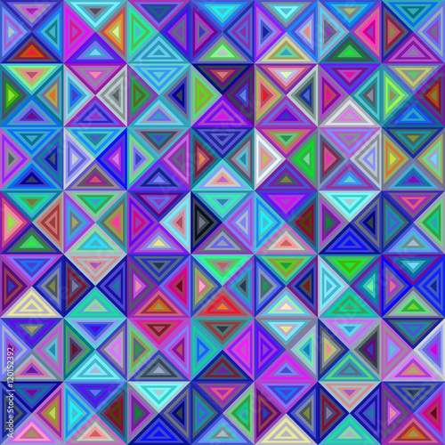 Photos Abstract colorful triangle background design