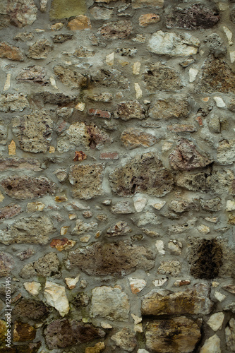 Natural stone facade