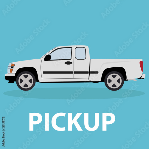 Car Pickup vehicle transport type design