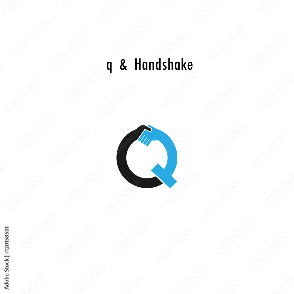 Creative Q- letter icon abstract logo design vector template. Creative Q- letter icon abstract logo design vector template.