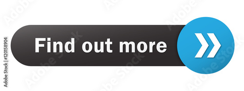 FIND OUT MORE Black and Blue Vector Web Button