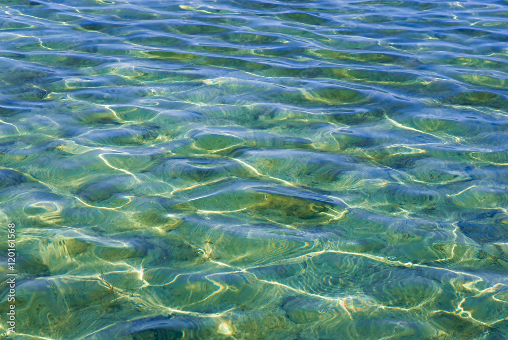 Beautiful clear water reflecting in the sun Beautiful clear water reflecting in the sun