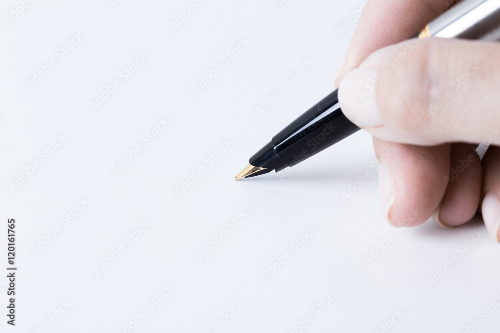 Pen in hand Pen in hand