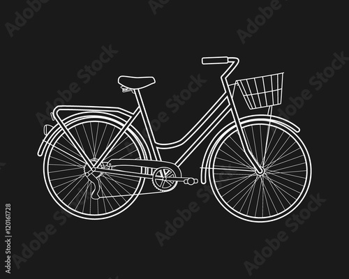 Bicycle flat icon
