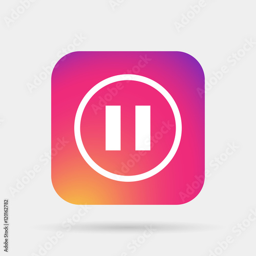 icon media pause