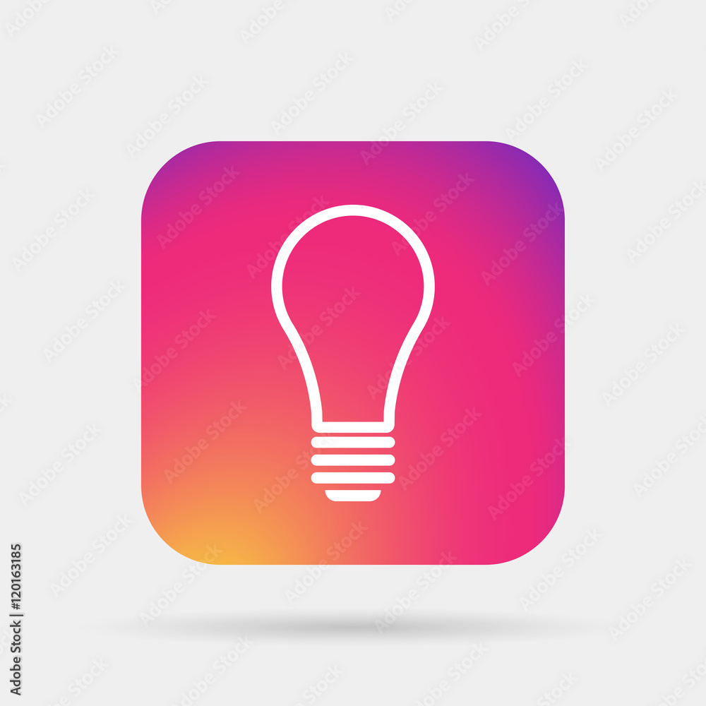 light bulb icon light bulb icon