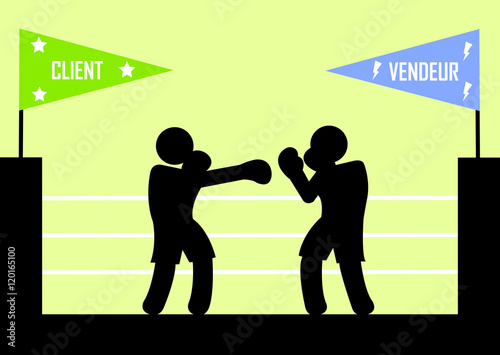 Client contre Vendeur, Icon