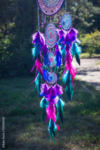 photo of a dreamcatcher made by hand