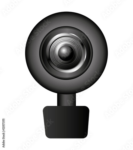 web cam computer device vector illustration design