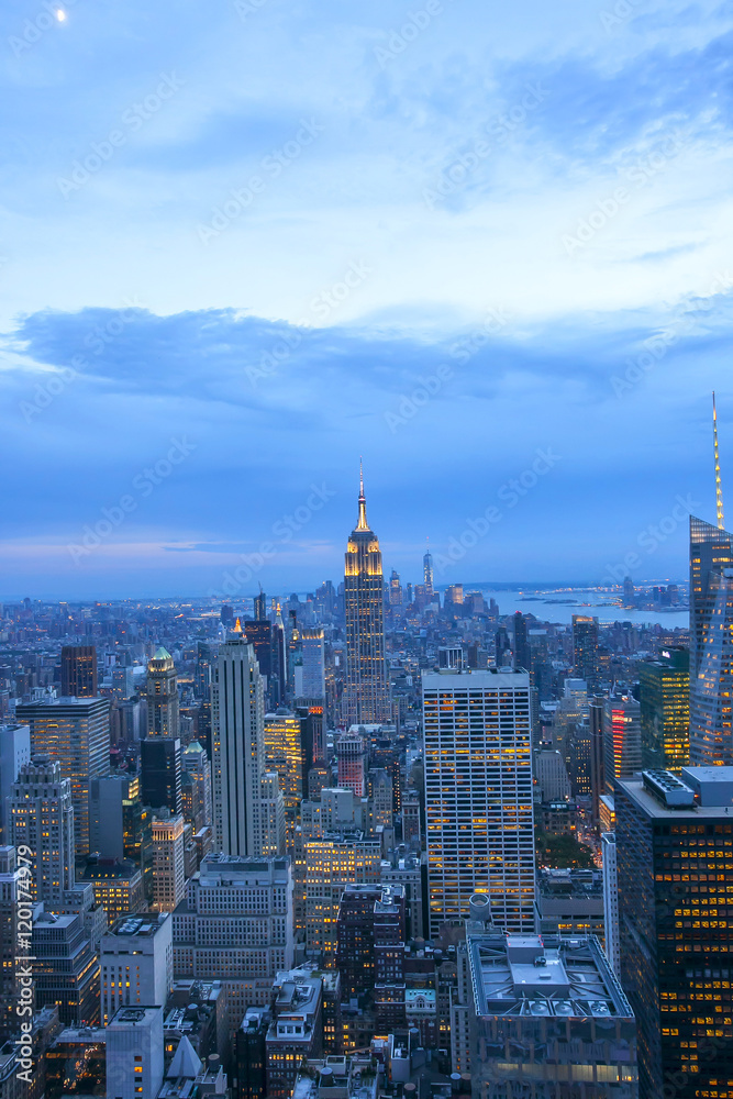 ニューヨークの風景　トップ・オブ・ザ・ロック