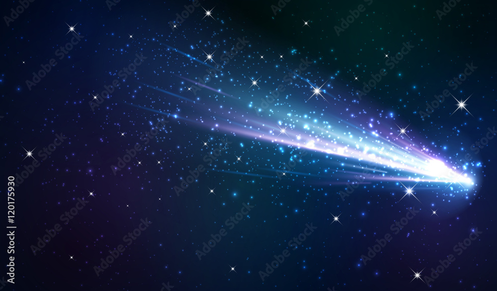 Comet background.
