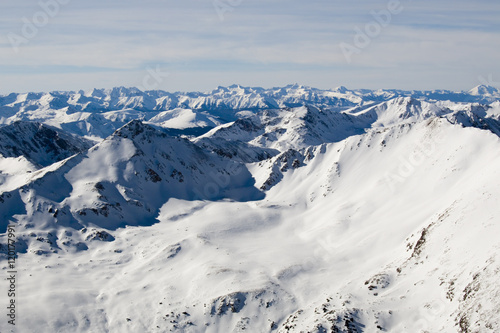 Summit of Mount Elbert Colorado in Winter © swkrullimaging