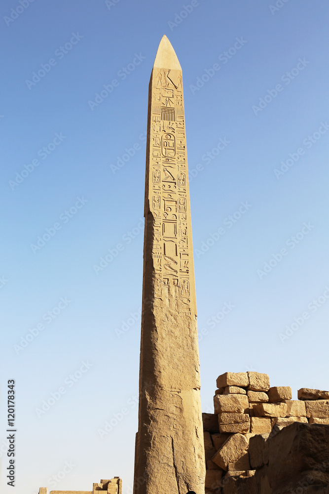 Obelisk of Thutmose I Karnak Temple Luxor Egypt