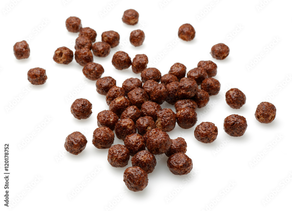 Chocolate corn balls flakes Chocolate corn balls flakes