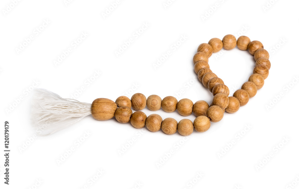 Obraz premium Wooden beads