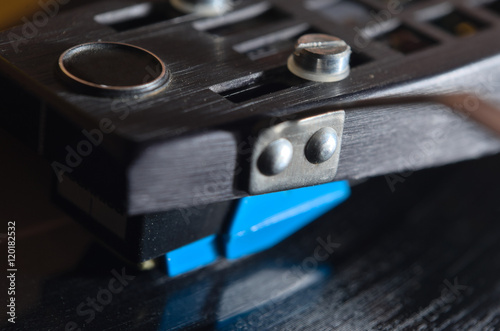 Wallpaper Mural Turntable playing vinyl. Music and vintage themes Torontodigital.ca