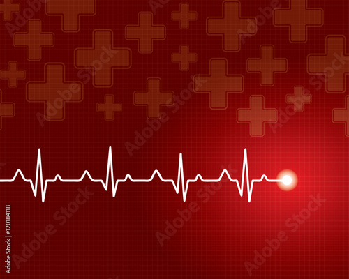 Abstract medical background.