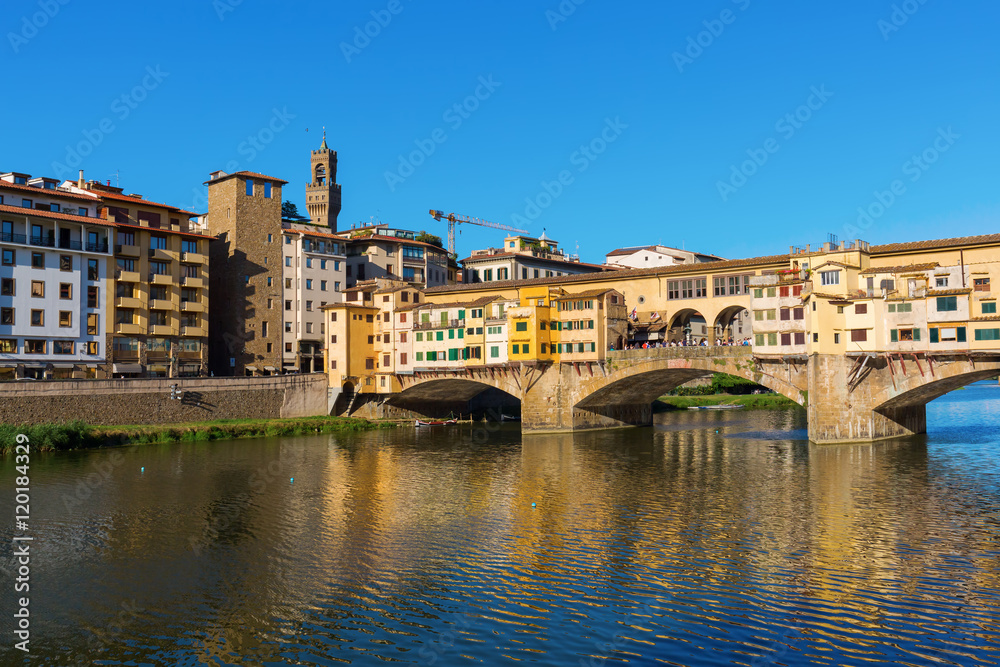 Fototapeta premium Ponte Vecchio we Florencji we Włoszech