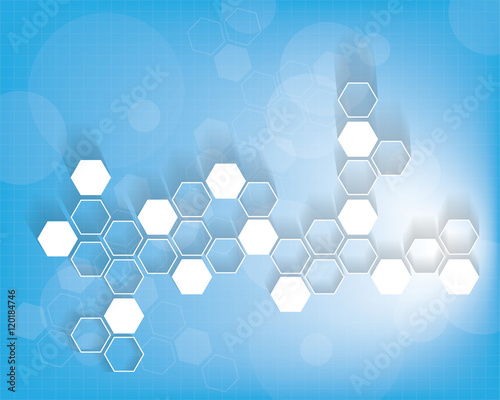 Abstract medical background.