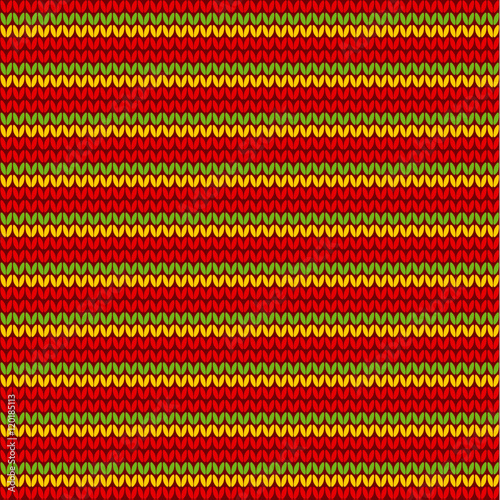 classic reggae color music background. Jamaica seamless pattern