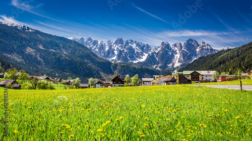 Beautiful village Gosau in ...