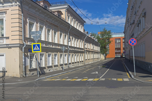 Old house in the center of Moscow. photo