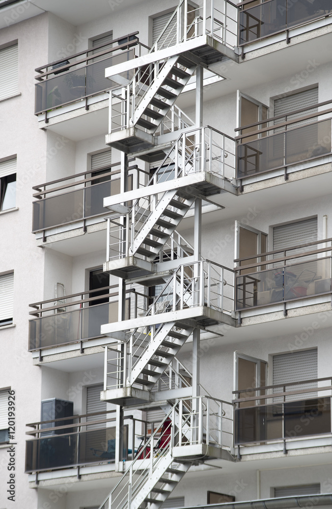 Fototapeta premium fire escape