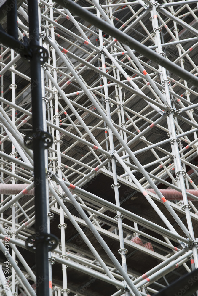 vertical image of construction scaffolding
vertical image of construction scaffolding