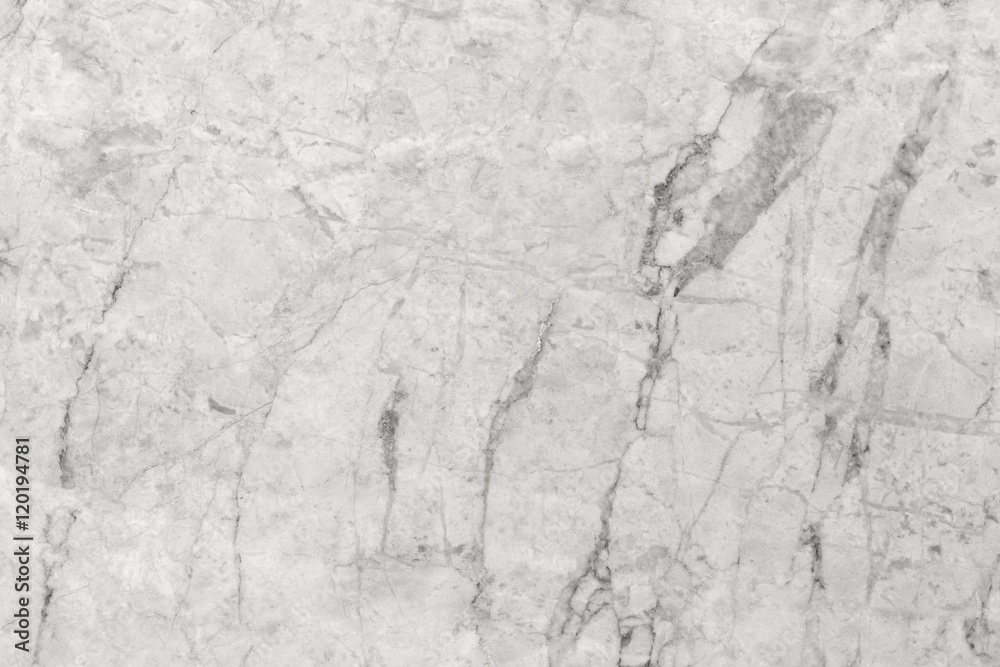 white marble background.