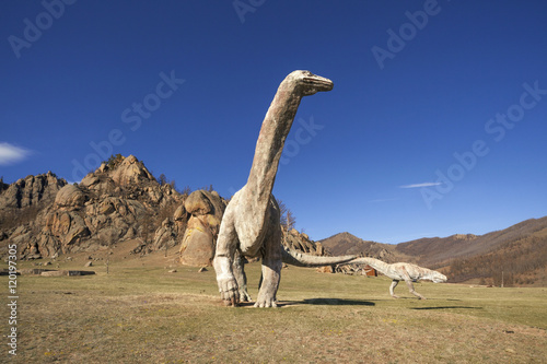 Dinosaur Valley in Terelj National Park. Mongolia photo