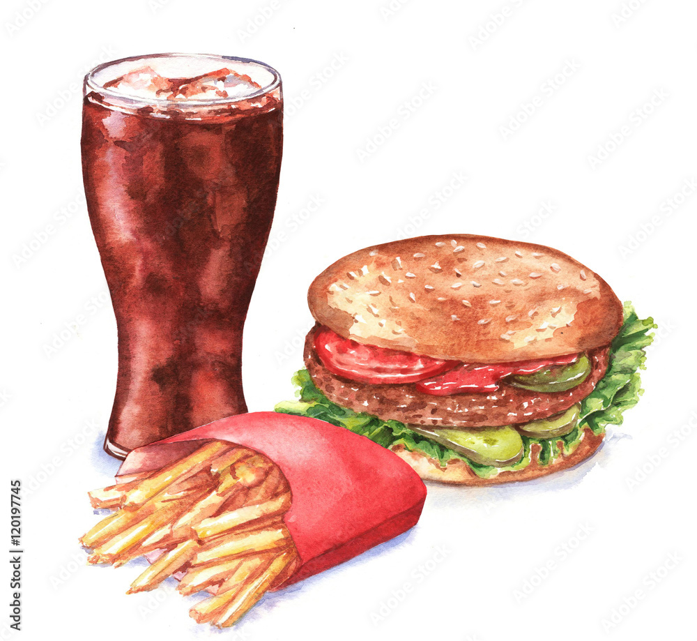 Details 141+ fast food drawing super hot
