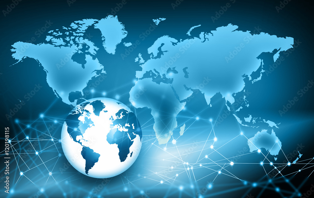 Best Internet Concept of global business. Globe, glowing lines on technological background. Electronics, Wi-Fi, rays, symbols Internet, television, mobile and satellite communicationsblue blur Best Internet Concept of global business. Globe, glowing lines on technological background. Electronics, Wi-Fi, rays, symbols Internet, television, mobile and satellite communicationsblue blur