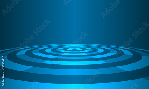 Vector abstract background with transparent circular objects