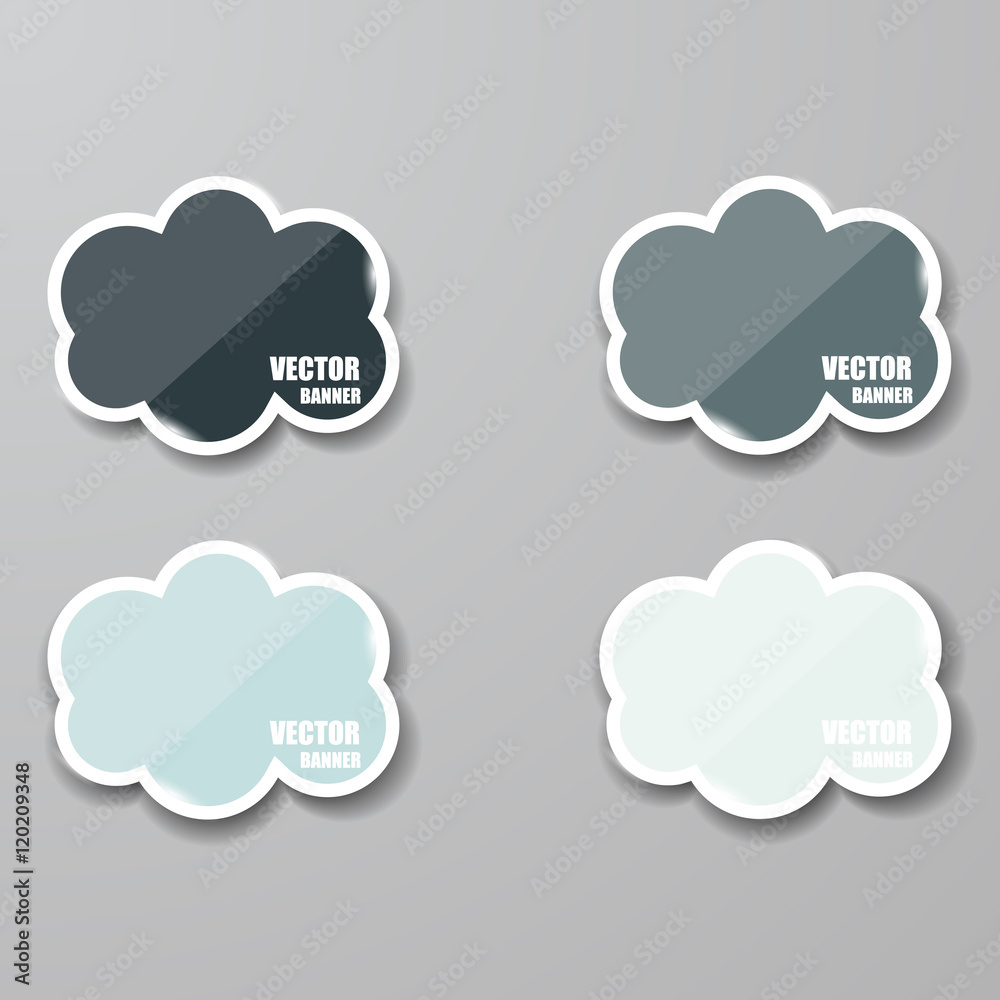 Glass framework set. Vector illustration. Glass framework set. Vector illustration.