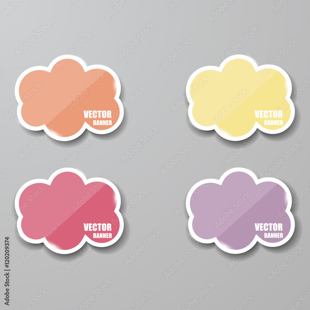 Glass framework set. Vector illustration. Glass framework set. Vector illustration.