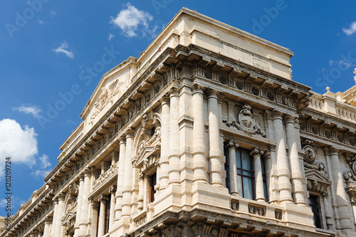 ROME  ITALY -AUGUST  7  2016  the Palace of Justice in Rome  Italy.