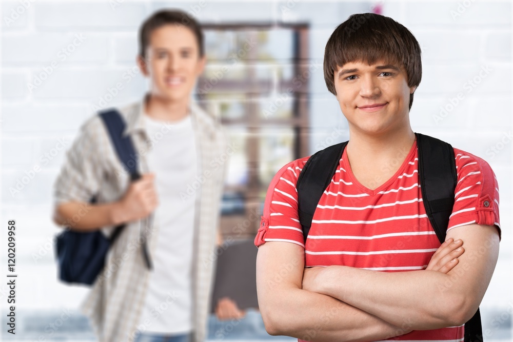 Fototapeta premium Student.