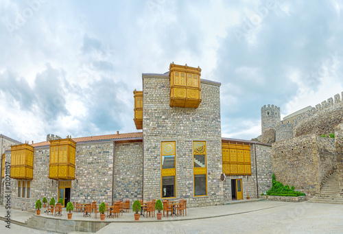 The wooden balconies photo