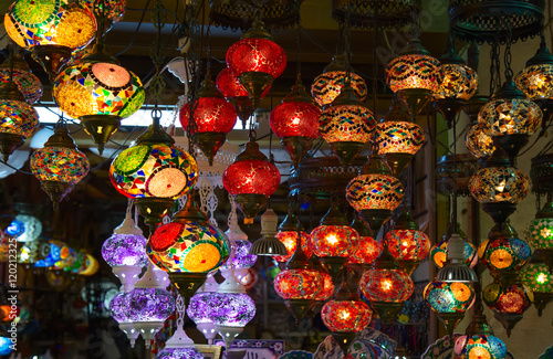 Traditional turkish lamps