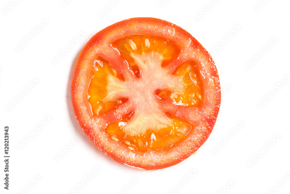 Raw Tomato Sliced Raw Tomato Sliced