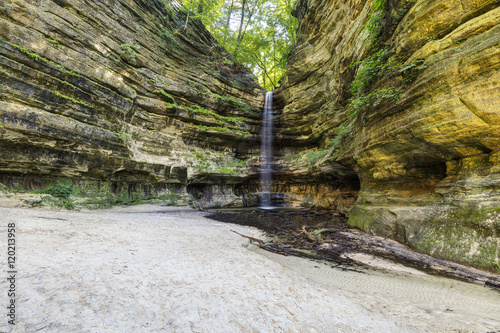 St. Louis Waterfall view from below