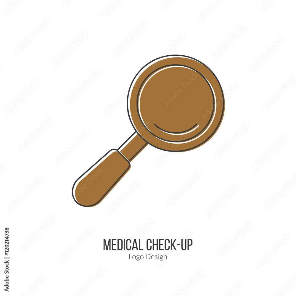 Medical diagnostic, checkup graphic design concept Medical diagnostic, checkup graphic design concept
