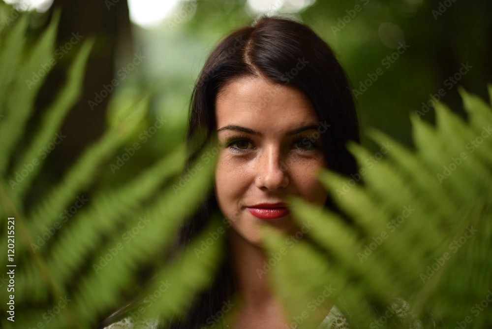 Pretty Woman Portrait. Pretty Woman Portrait.
