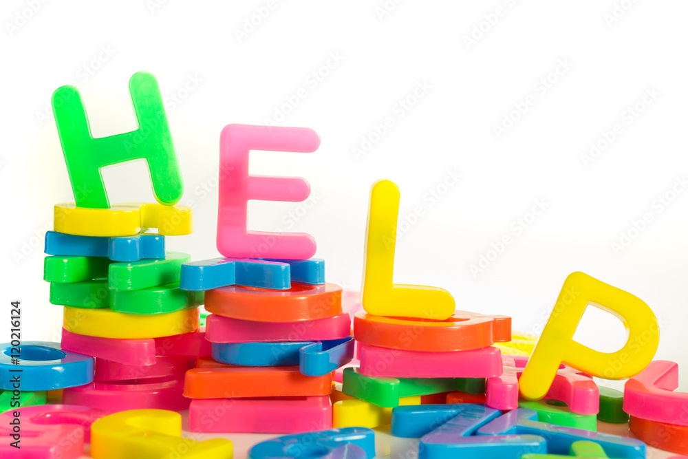 Naklejka premium call for help