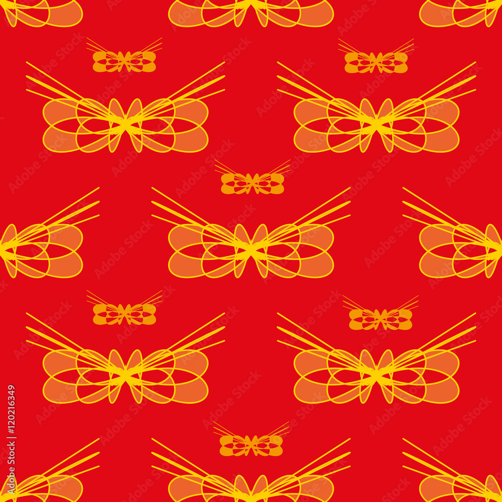 Obraz premium Abstract geometric seamless pattern 15